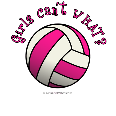 Pink Volleyball Gifts and Tees