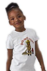 Personalized Fire Fighter Girl Gifts