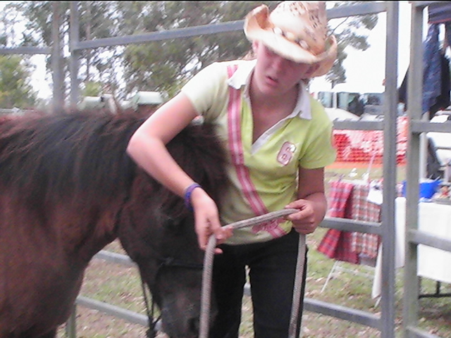 Cowgirls can ride, too