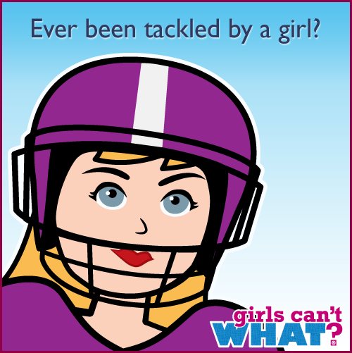 girls football quote